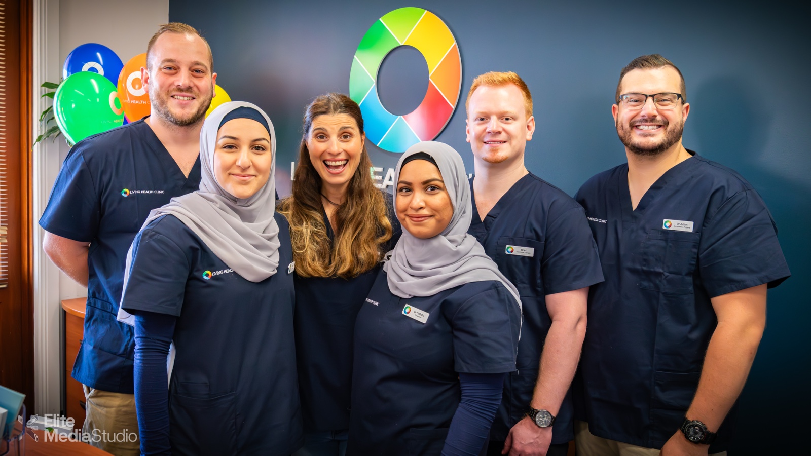 Clinic team portrait — Sydney